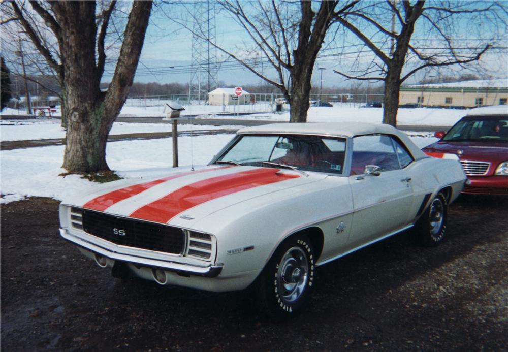 1969 CHEVROLET CAMARO Z-11 INDY PACE CAR CONVERTIBLE