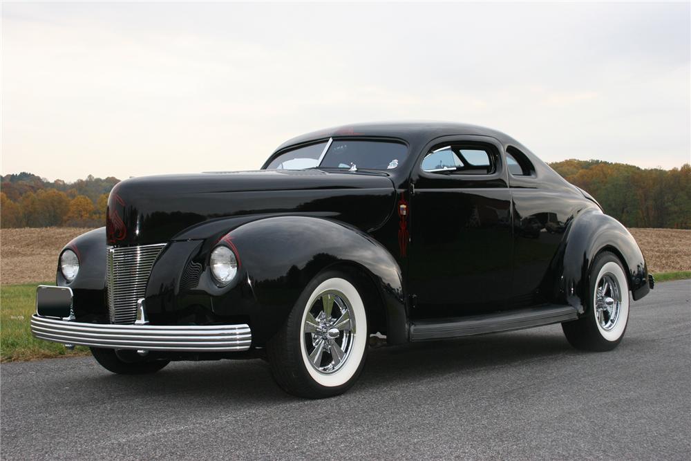 1940 FORD DELUXE 2 DOOR HOT ROD COUPE
