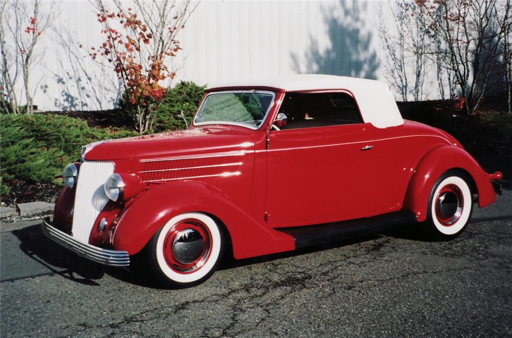 1936 FORD DELUXE CABRIOLET HOT ROD