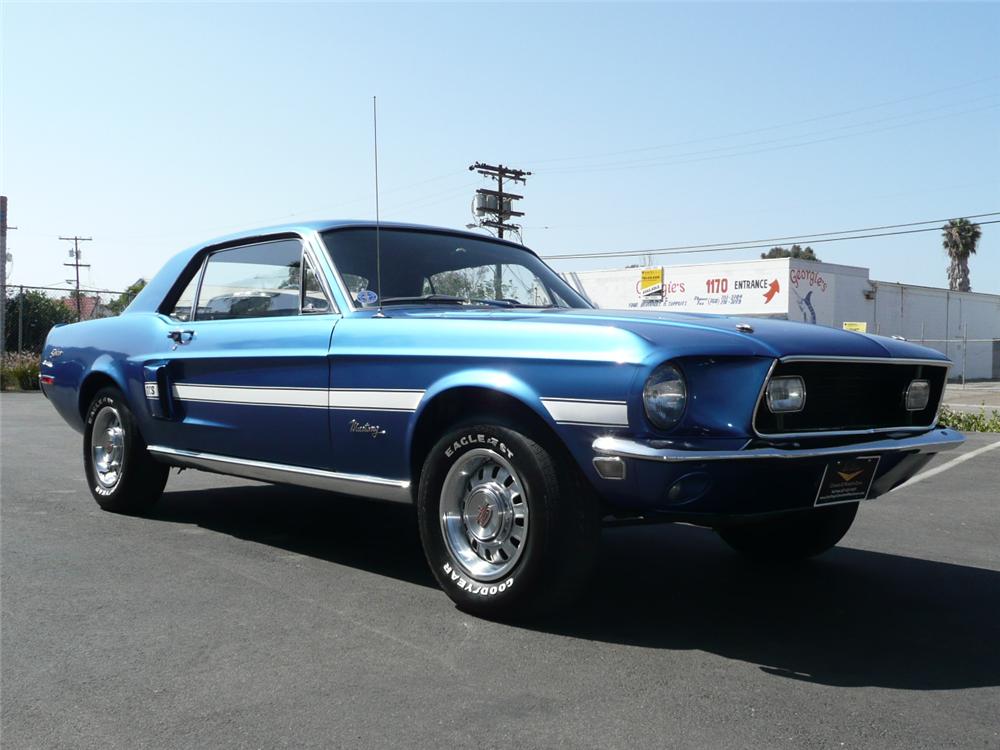 1968 FORD MUSTANG CALIFORNIA SPECIAL COUPE