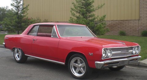 1965 CHEVROLET CHEVELLE MALIBU SS CUSTOM COUPE