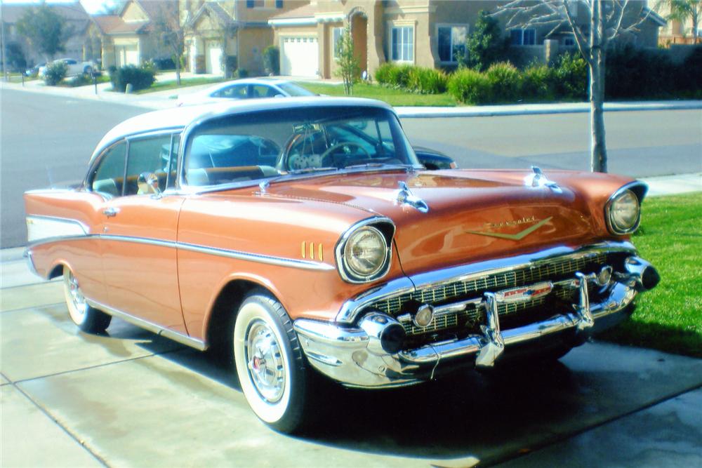 1957 CHEVROLET BEL AIR SPORT COUPE