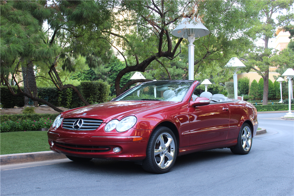 2005 MERCEDES-BENZ CLK 320 CONVERTIBLE