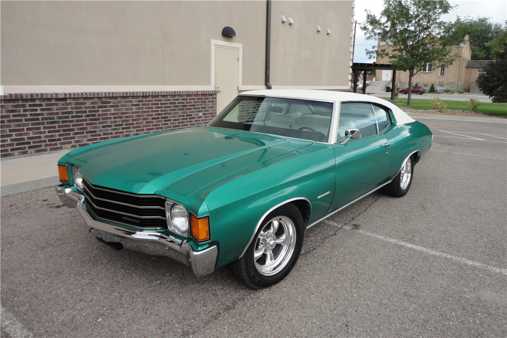 1972 CHEVROLET CHEVELLE MALIBU 