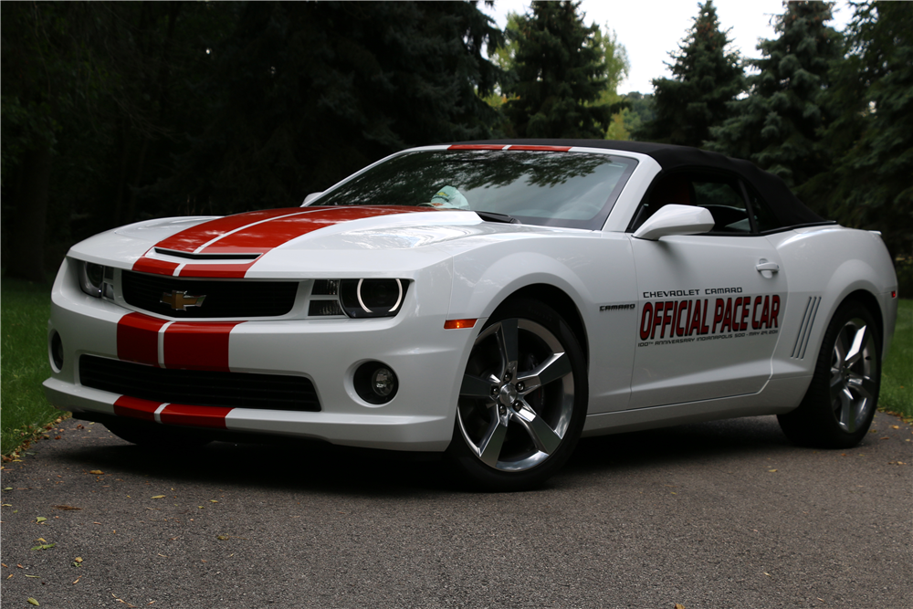 2011 CHEVROLET CAMARO INDY PACE CAR CONVERTIBLE