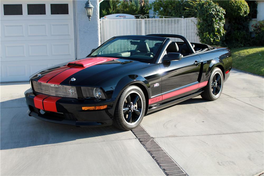 2008 FORD SHELBY GT BARRETT-JACKSON EDITION CONVERTIBLE