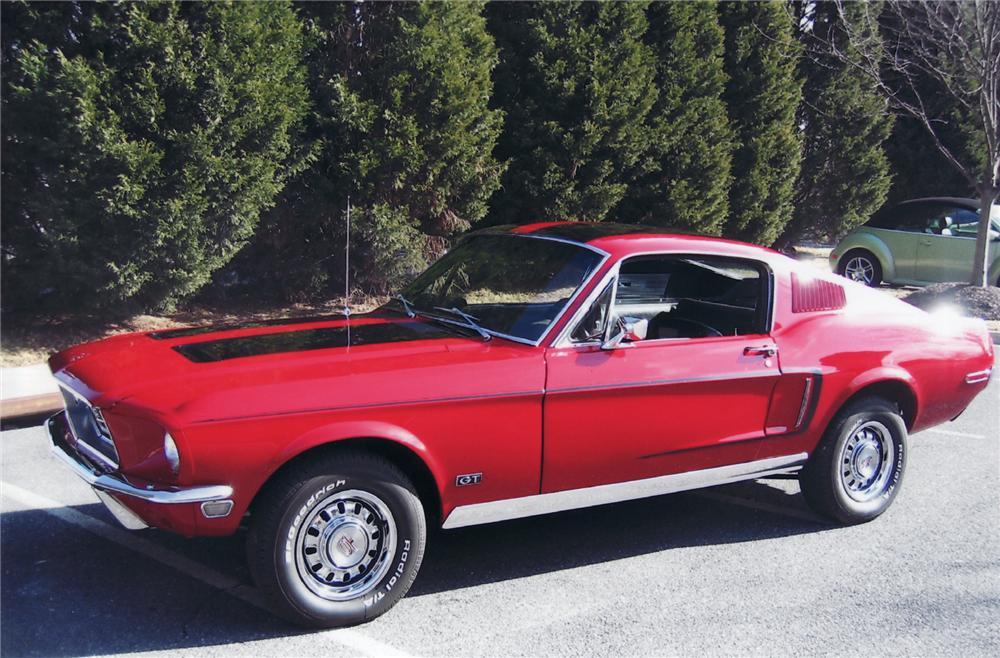 1968 FORD MUSTANG GT FASTBACK