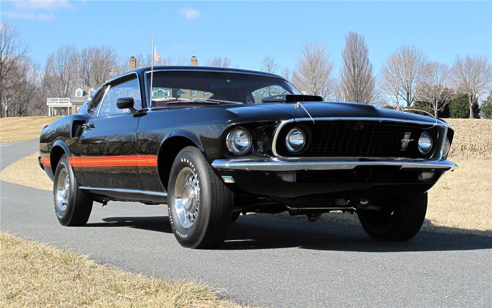 1969 FORD MUSTANG 428 SCJ MACH 1 FASTBACK