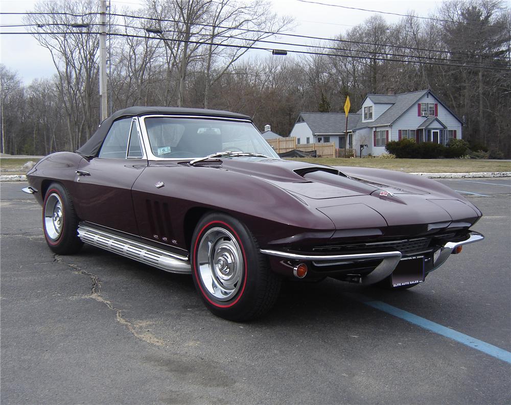 1966 CHEVROLET CORVETTE CONVERTIBLE