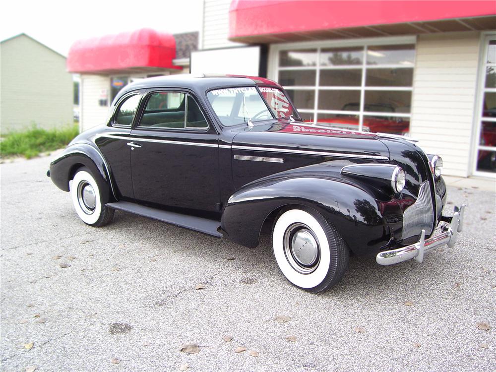 1939 BUICK SERIES 40 BUSINESS COUPE