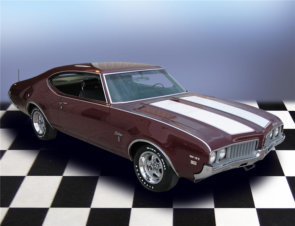 1969 OLDSMOBILE CUTLASS W31 HOLIDAY COUPE