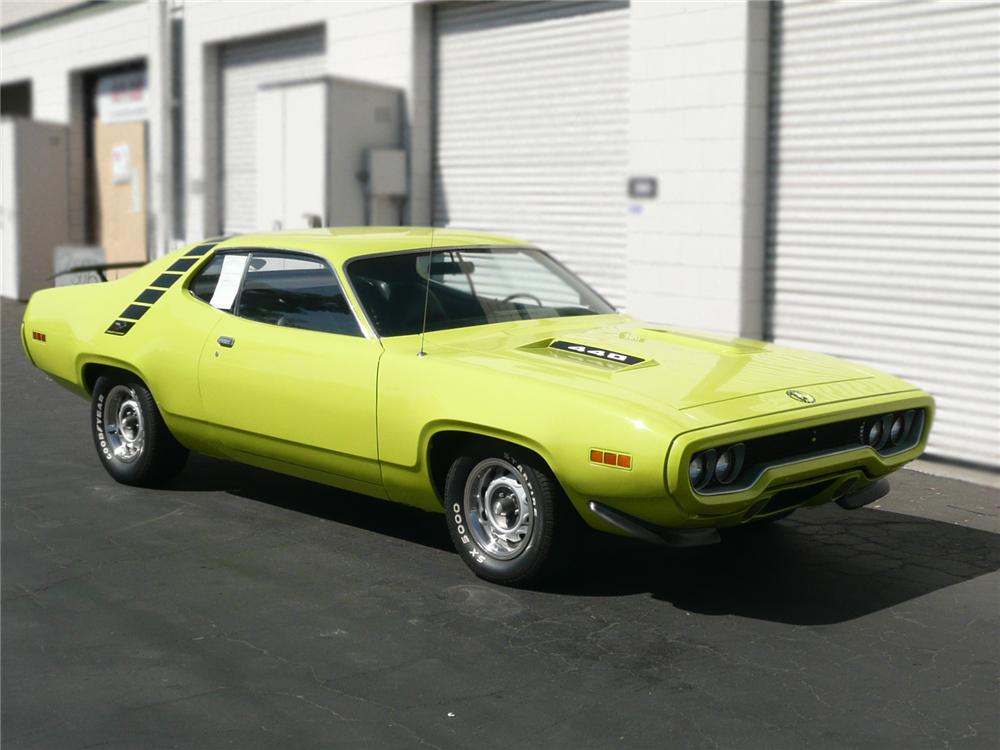 1971 PLYMOUTH ROAD RUNNER COUPE