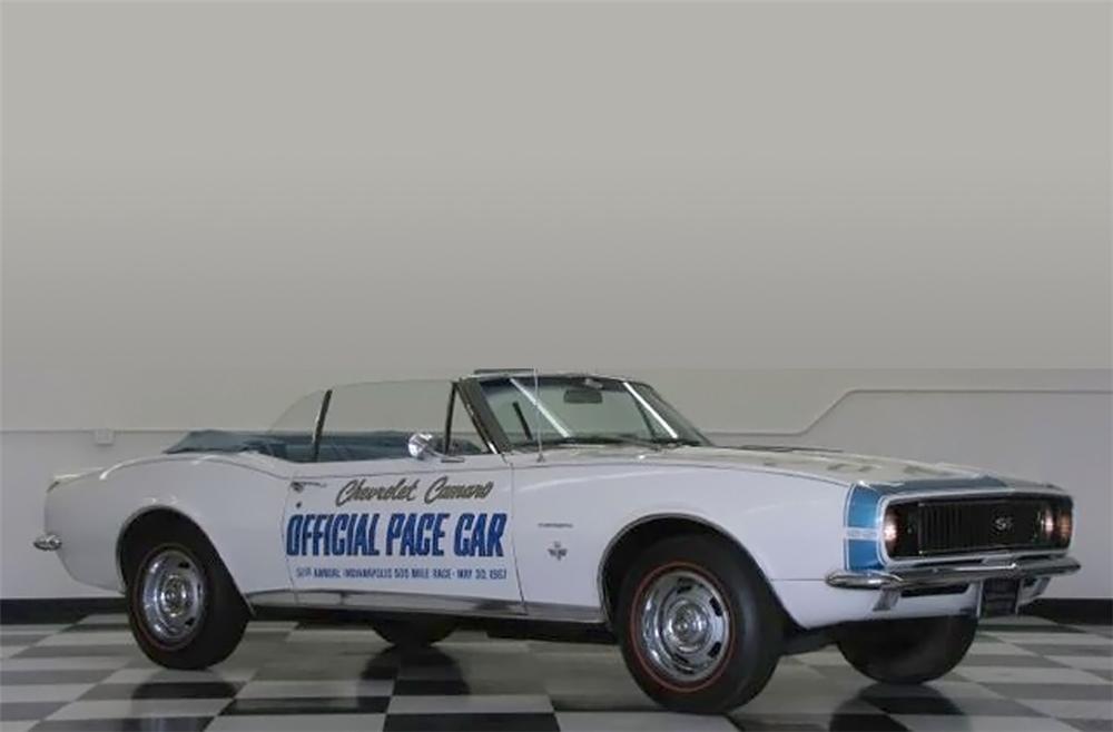 1967 CHEVROLET CAMARO INDY PACE CAR CONVERTIBLE