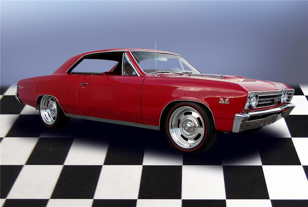 1967 CHEVROLET CHEVELLE SS 2 DOOR PRO-TOURING COUPE