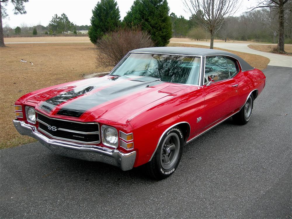 1972 CHEVROLET CHEVELLE SS 454 2 DOOR COUPE RE-CREATION