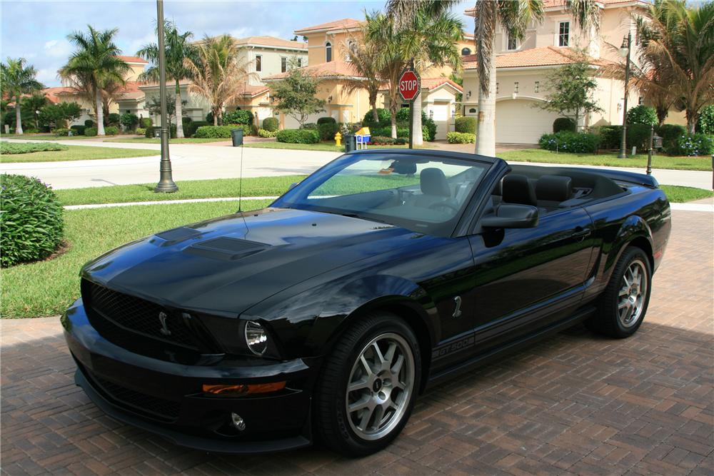 2007 FORD SHELBY GT500 2 DOOR CONVERTIBLE