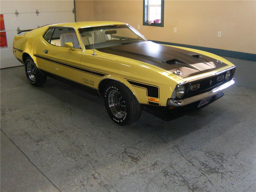 1971 FORD MUSTANG BOSS 351 FASTBACK