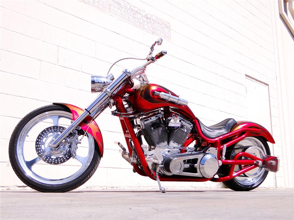 1999 BOURGET LOW-BLOW SOFTAIL CUSTOM MOTORCYCLE