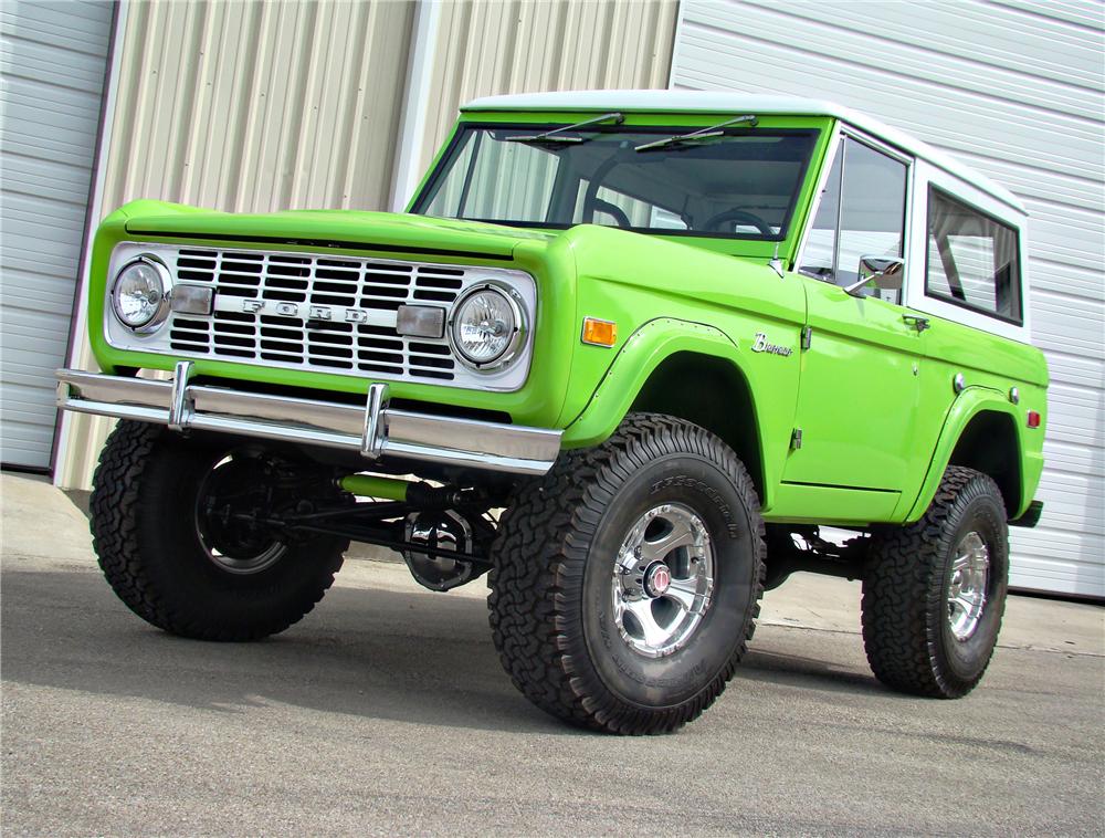 1973 FORD BRONCO CONVERTIBLE