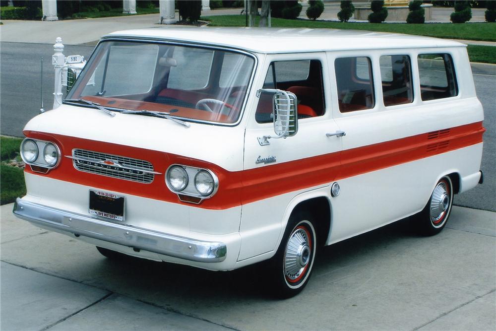 1963 CHEVROLET CORVAIR GREENBRIER 9 PASSENGER VAN