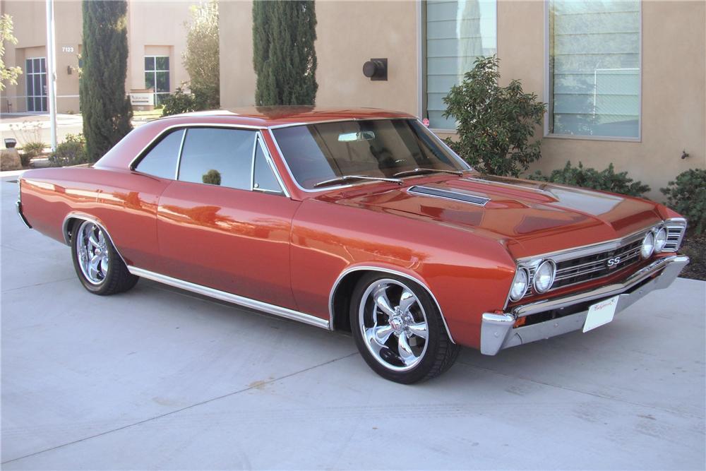 1967 CHEVROLET CHEVELLE MALIBU CUSTOM COUPE