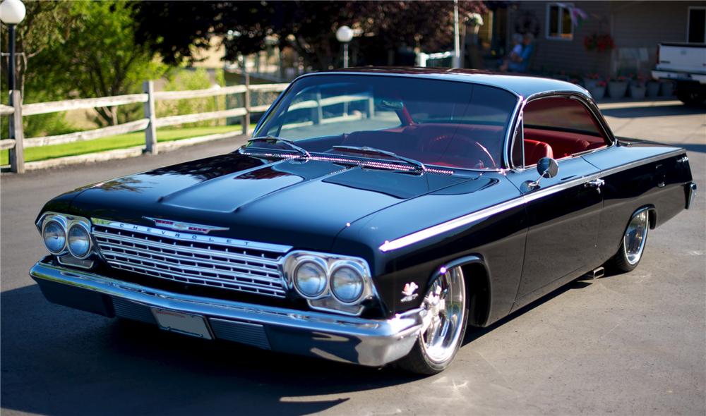 1962 CHEVROLET BEL AIR CUSTOM 2 DOOR BUBBLETOP