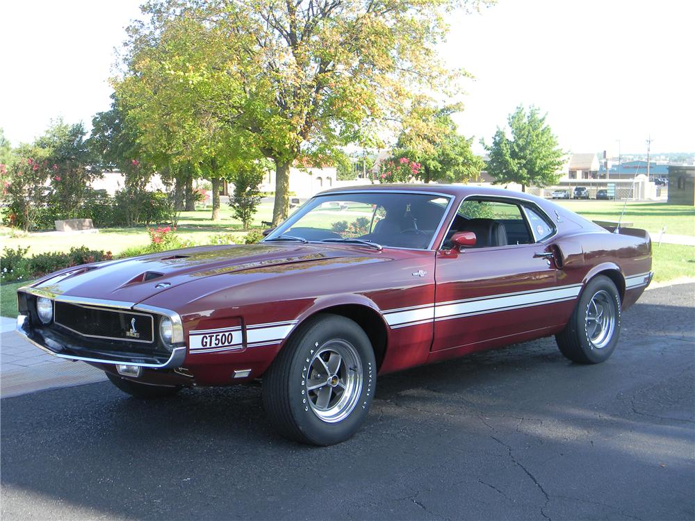 1969 FORD SHELBY GT500 2 DOOR COUPE