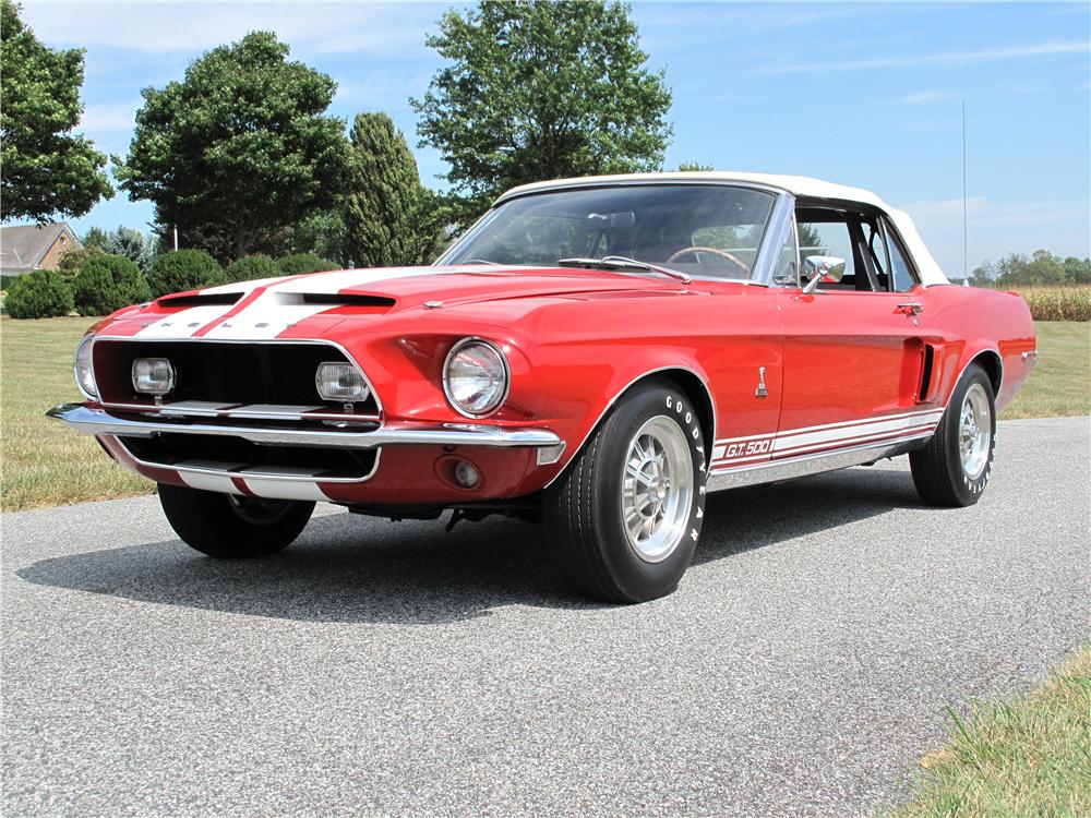 1968 SHELBY GT500 CONVERTIBLE