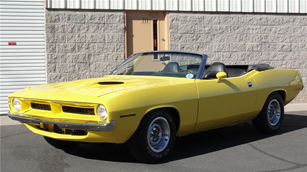 1970 PLYMOUTH BARRACUDA CONVERTIBLE