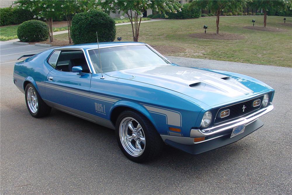 1972 FORD MUSTANG MACH 1 2 DOOR COUPE