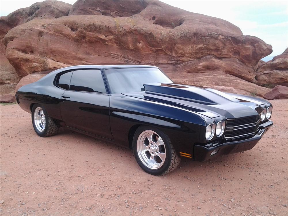 1970 CHEVROLET CHEVELLE CUSTOM 2 DOOR COUPE