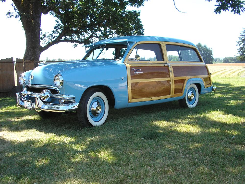 1951 FORD COUNTRY SQUIRE WOODY STATION WAGON