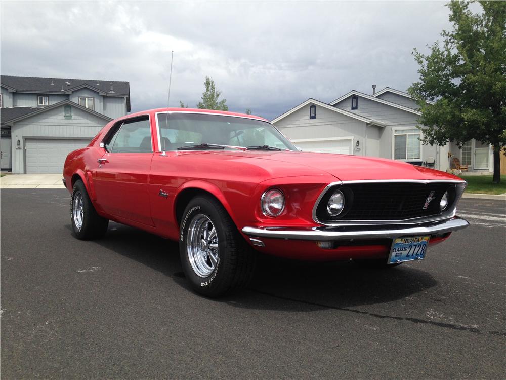 1969 FORD MUSTANG 2 DOOR COUPE