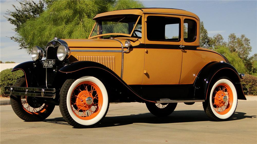 1930 FORD MODEL A RUMBLE SEAT COUPE