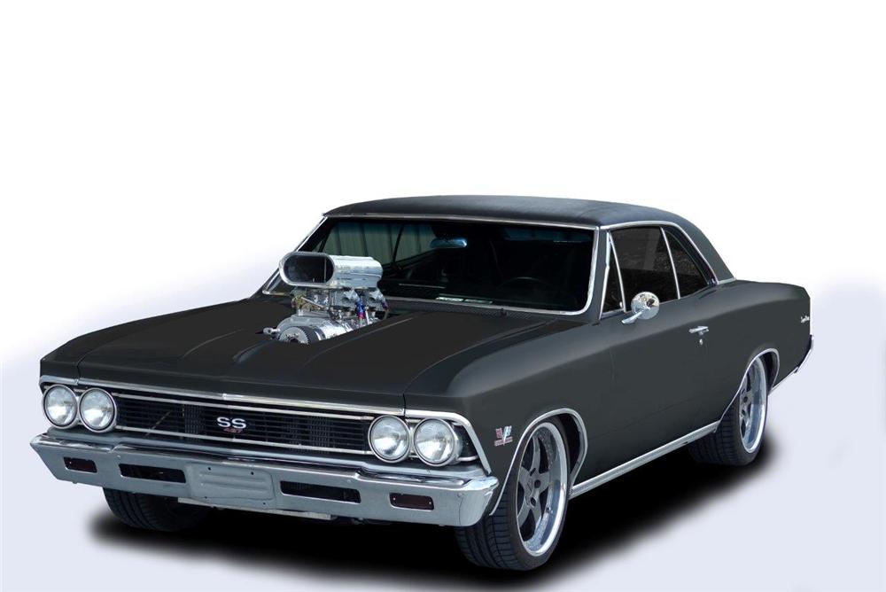 1966 CHEVROLET CHEVELLE SS CUSTOM 2 DOOR HARDTOP