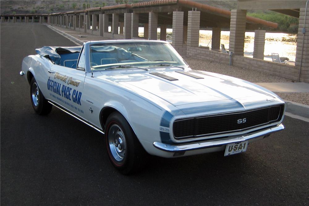 1967 CHEVROLET CAMARO INDY PACE CAR CONVERTIBLE