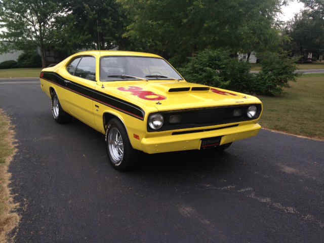 1970 PLYMOUTH DUSTER CUSTOM 2 DOOR COUPE
