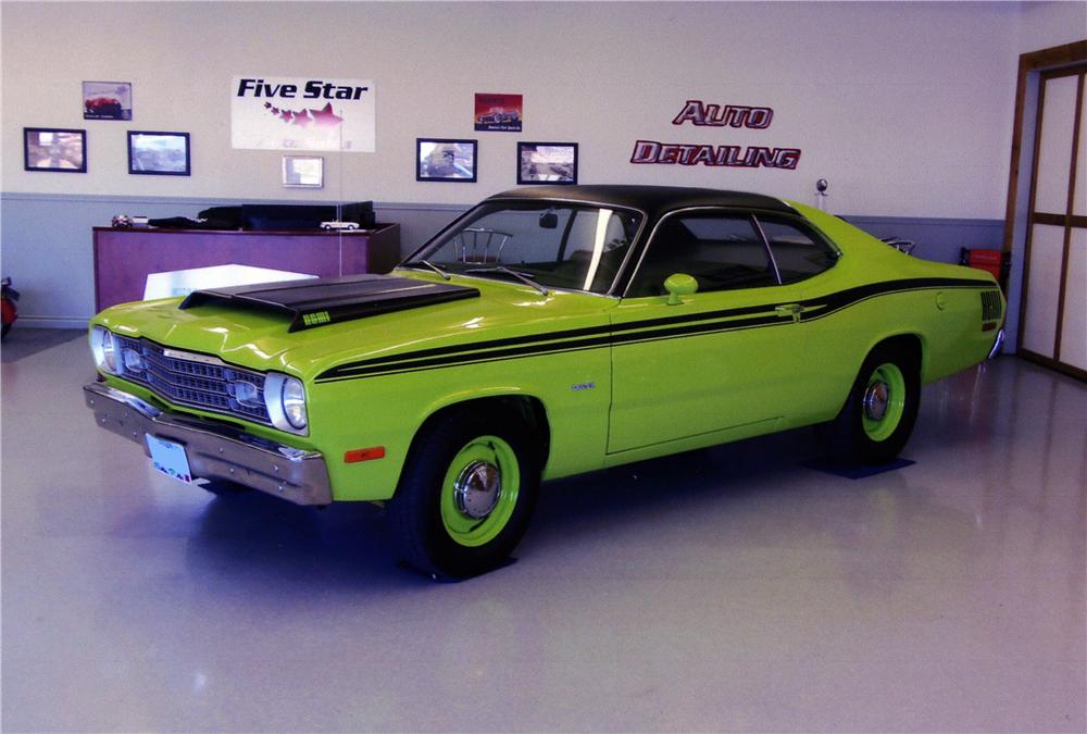 1973 PLYMOUTH DUSTER CUSTOM 2 DOOR COUPE