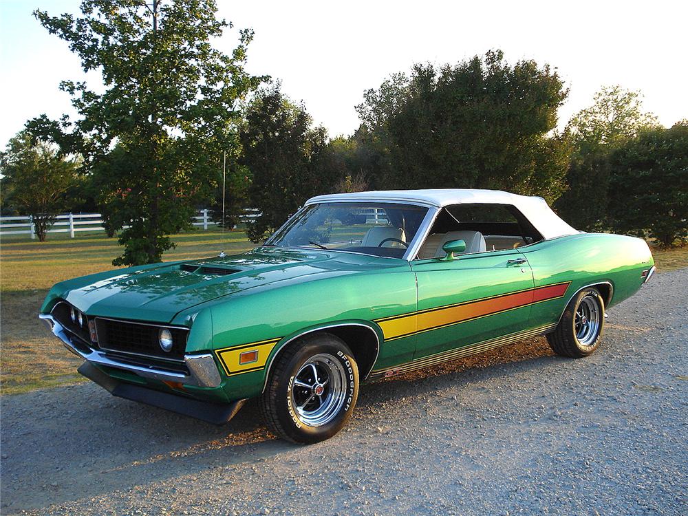 1971 FORD TORINO GT CONVERTIBLE