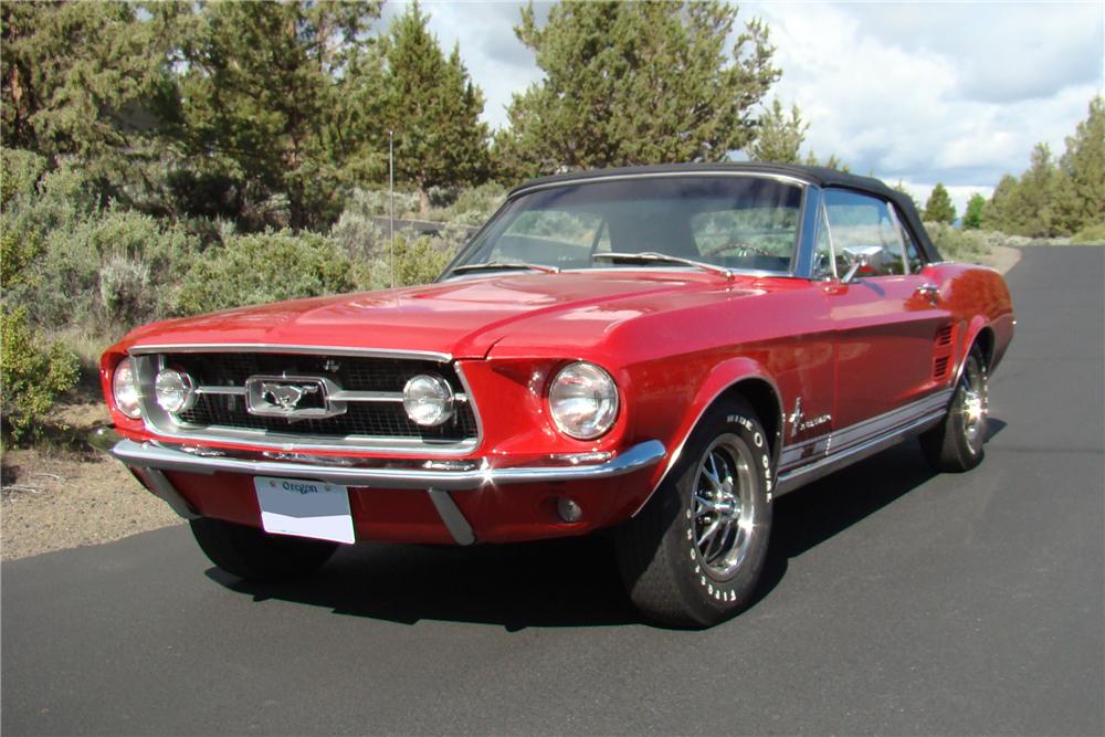 1967 FORD MUSTANG GT CONVERTIBLE