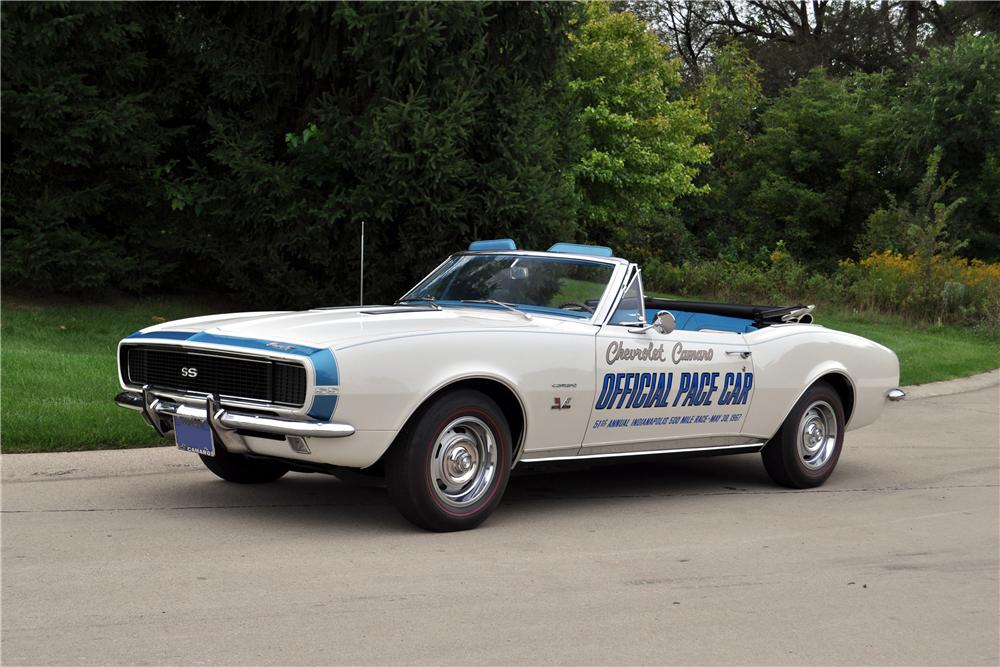 1967 CHEVROLET CAMARO RS PACE CAR CONVERTIBLE