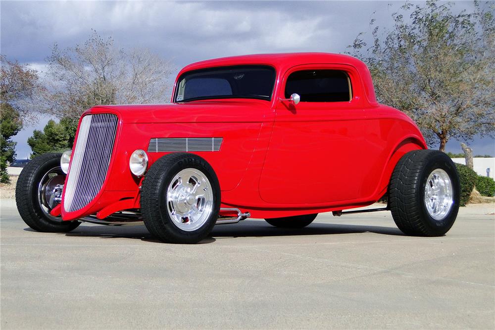 1933 FORD MODEL A CUSTOM COUPE