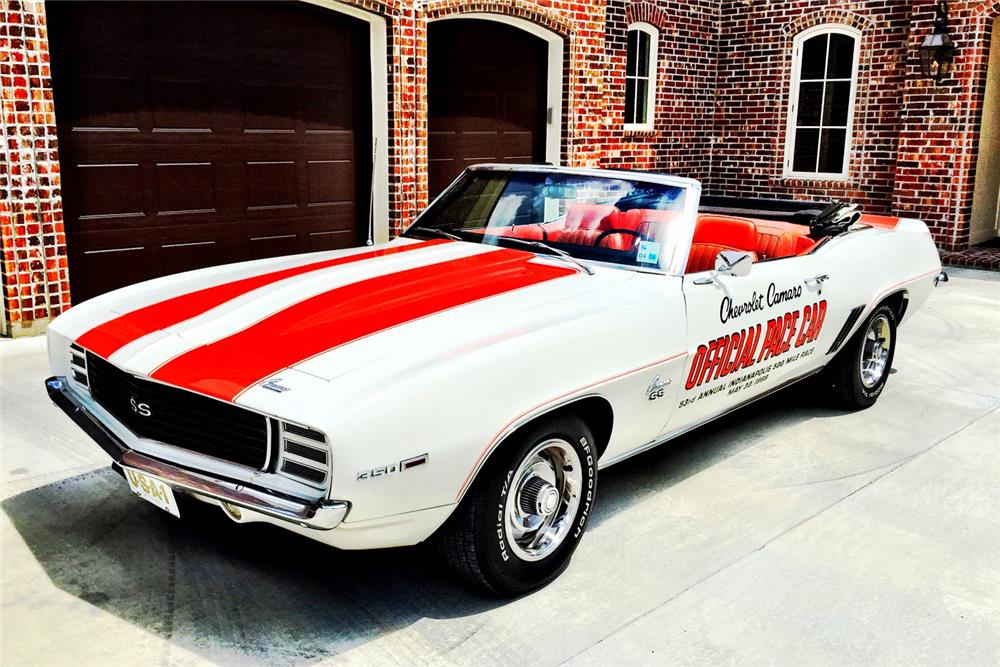 1969 CHEVROLET CAMARO RS/SS INDY PACE CAR CONVERTIBLE