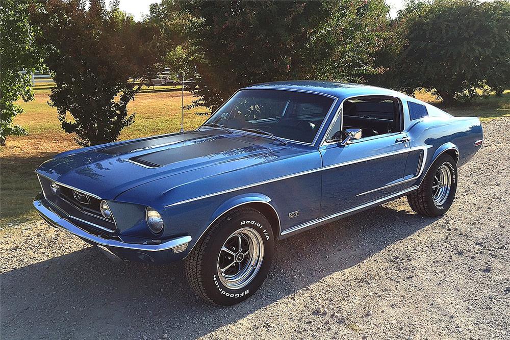 1968 FORD MUSTANG GT FASTBACK