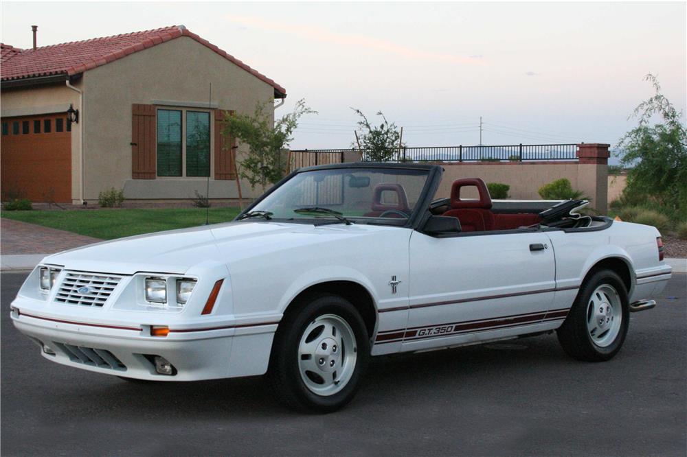 1984 FORD MUSTANG GT CONVERTIBLE