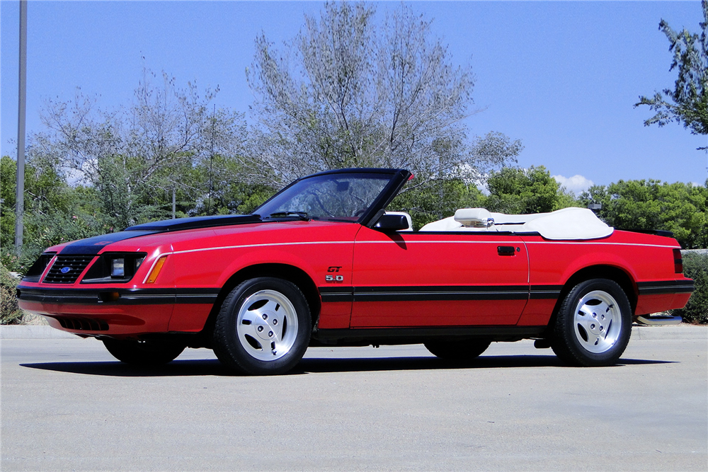 1983 FORD MUSTANG GT CONVERTIBLE