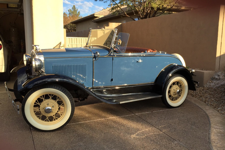 1931 FORD MODEL A RUMBLE-SEAT ROADSTER