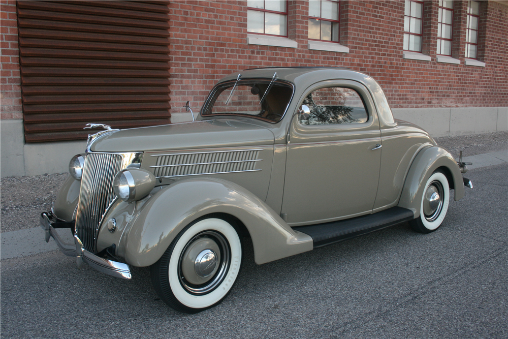 1936 FORD DELUXE 3-WINDOW COUPE