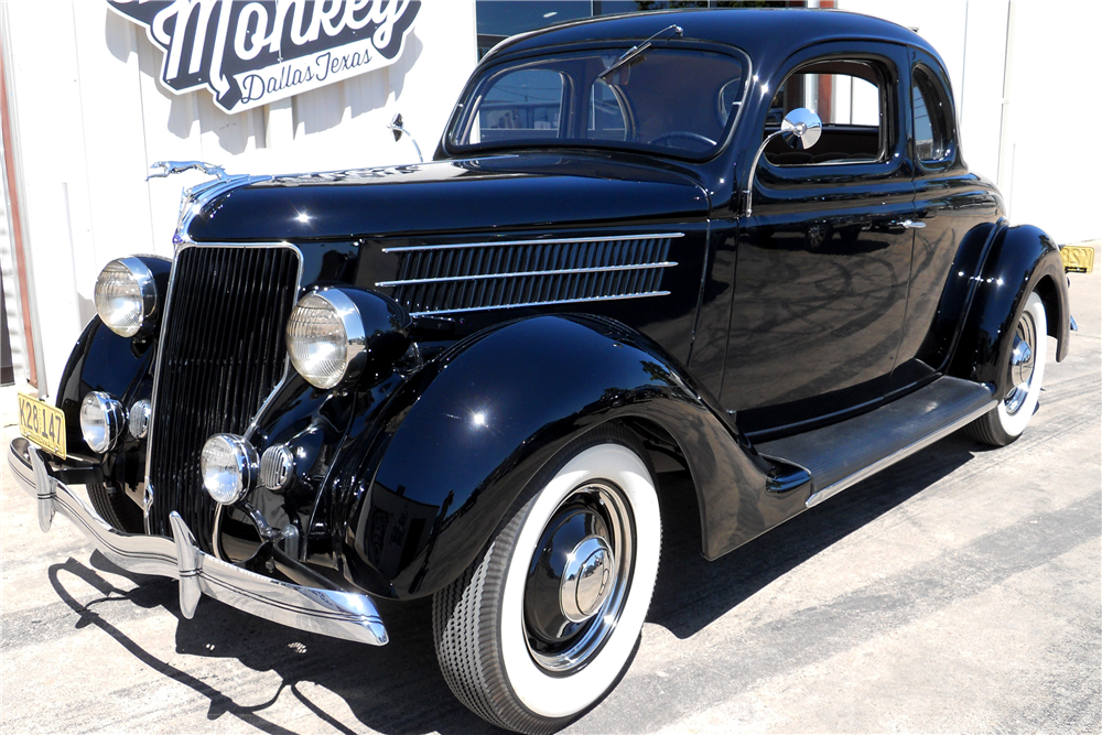 1936 FORD 5-WINDOW COUPE