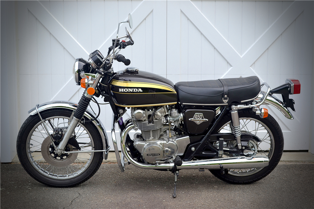1973 HONDA CB450 MOTORCYCLE